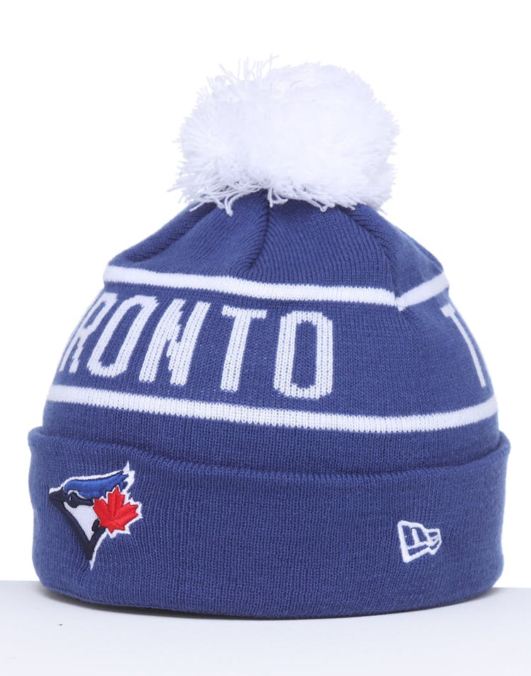 New Era Toronto Blue Jays 6Dart Pom Knit Royal/White