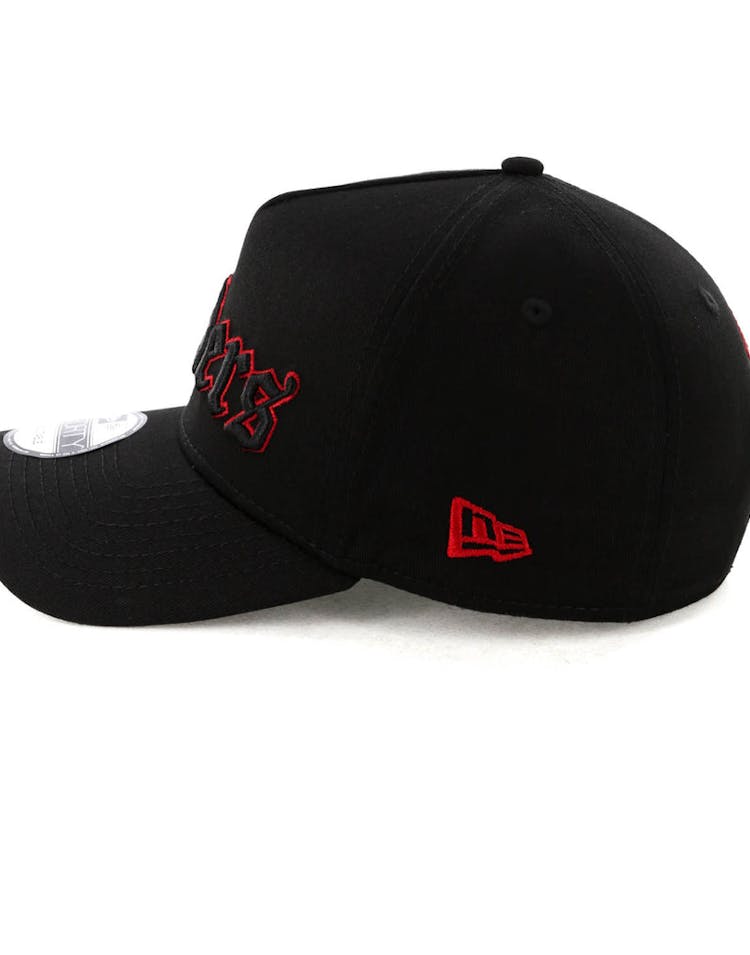 New Era Los Angeles Lakers 9FORTY A-Frame Snapback Black/Scarlet