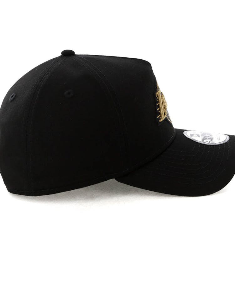 New Era Los Angeles Lakers 9FORTY A-Frame Snapback Black/Wheat