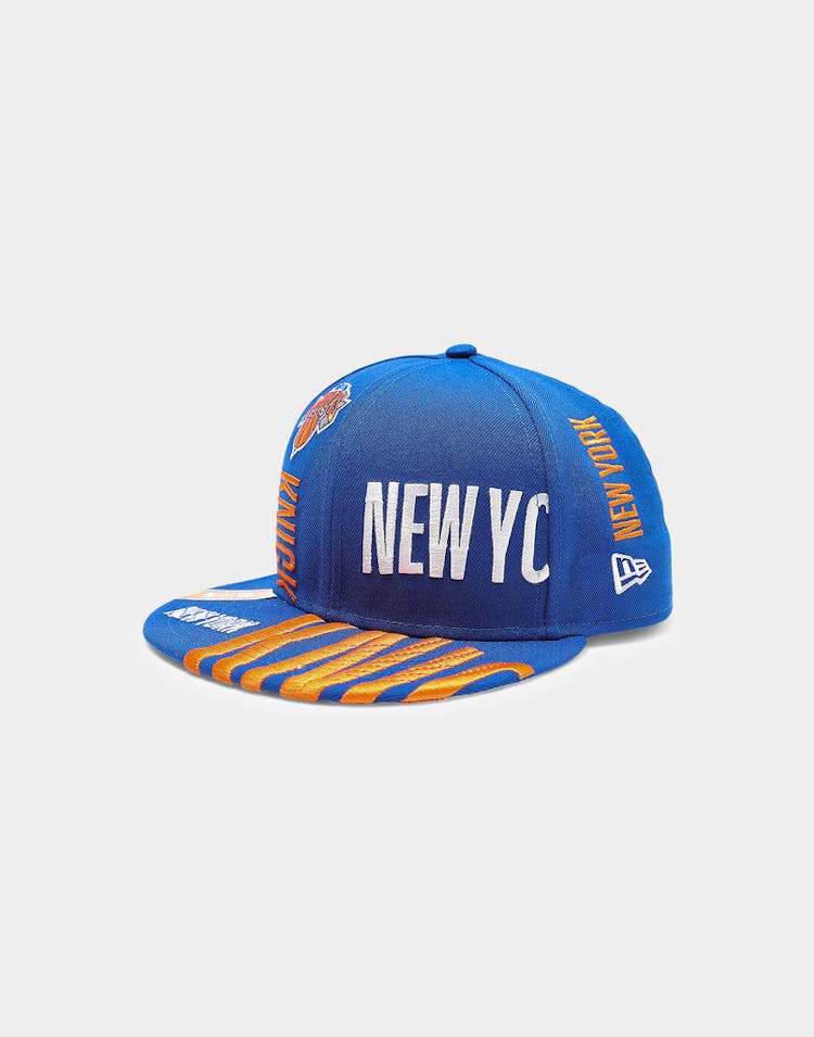 New Era New York Knicks 9FIFTY 19 Tip Off Snapback Royal