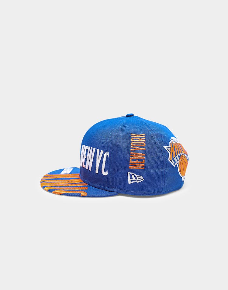 New Era New York Knicks 9FIFTY 19 Tip Off Snapback Royal