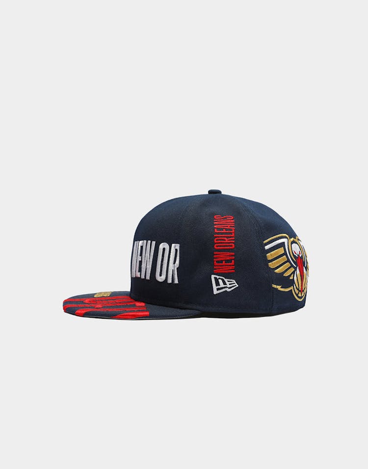 New Era New Orleans Pelicans 9FIFTY 19 Tip Off Snapback Navy