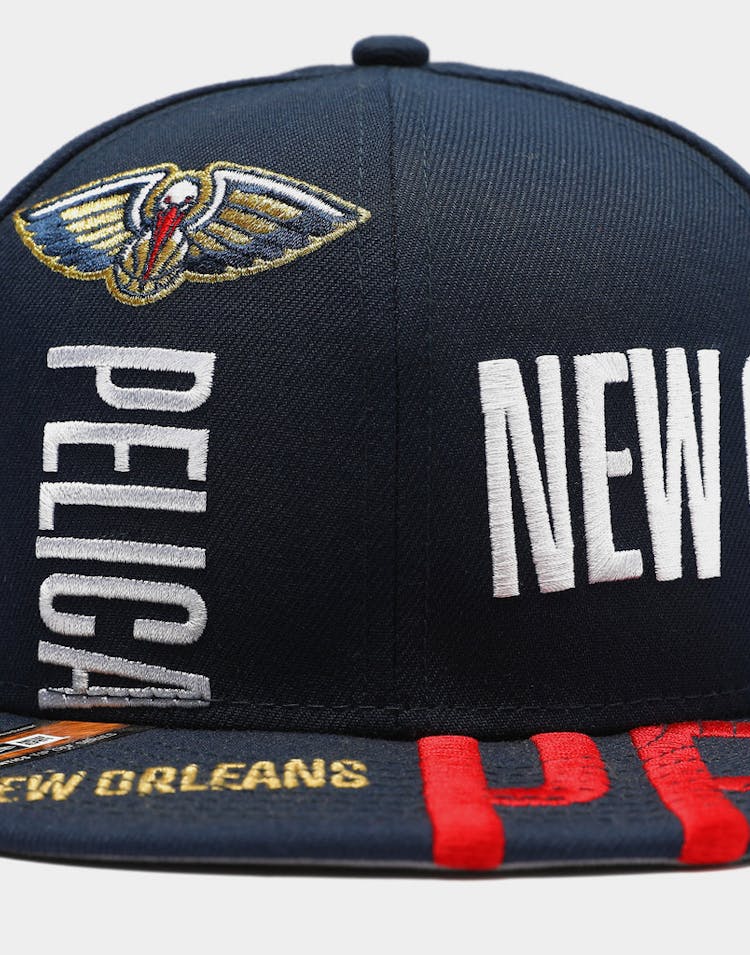 New Era New Orleans Pelicans 9FIFTY 19 Tip Off Snapback Navy