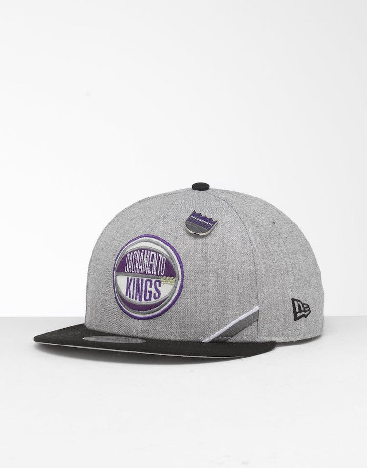 New Era Sacramento Kings 9Fifty NBA Draft Snapback Black/OTC