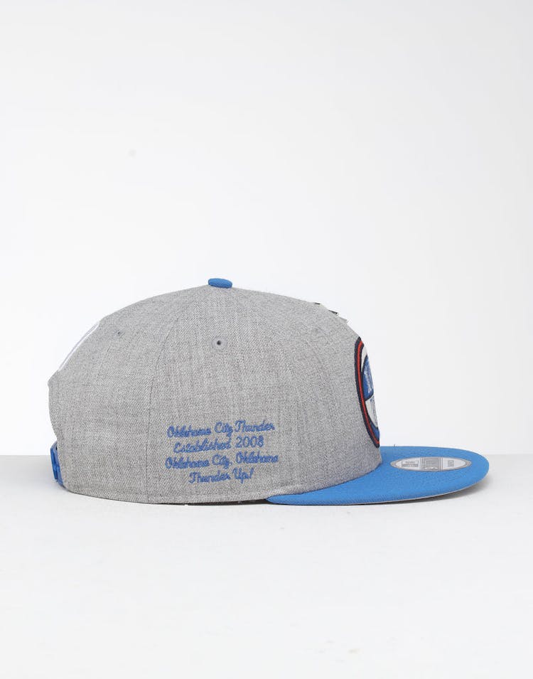 New Era Oklahoma City Thunder 9Fifty NBA Draft Snapback Blue/OTC