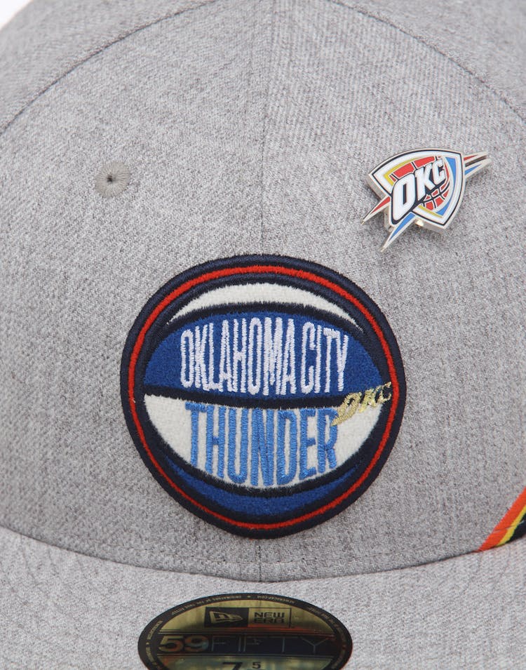 New Era Oklahoma City Thunder 59FIFTY NBA Draft Fitted Blue/OTC