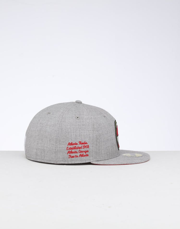New Era Atlanta Hawks 59FIFTY NBA Draft Fitted Red/OTC