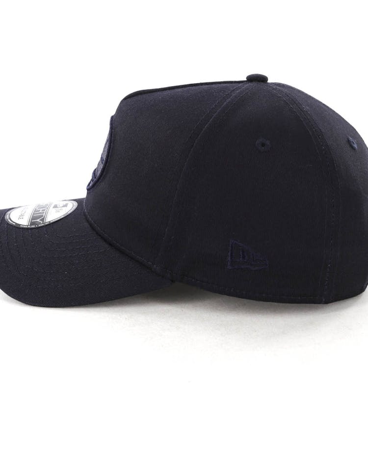 New Era Golden State Warriors 9FORTY A-Frame Snapback Navy/Tartan