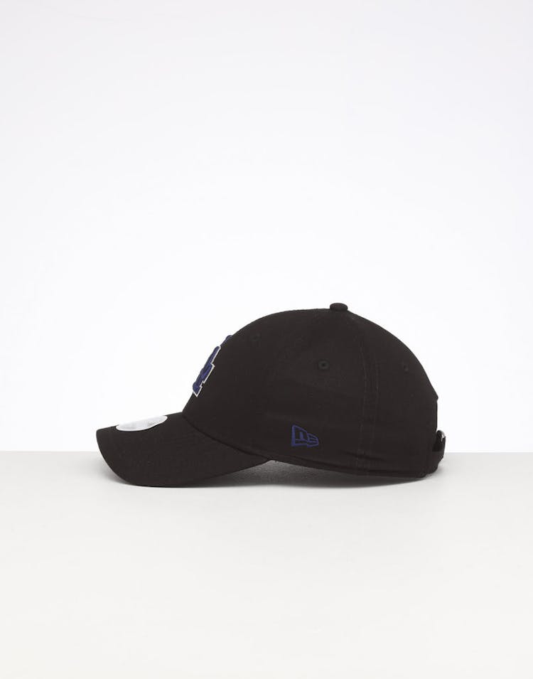 New Era Women's Los Angeles Dodgers 9FORTY Cloth Strapback Black/Silver
