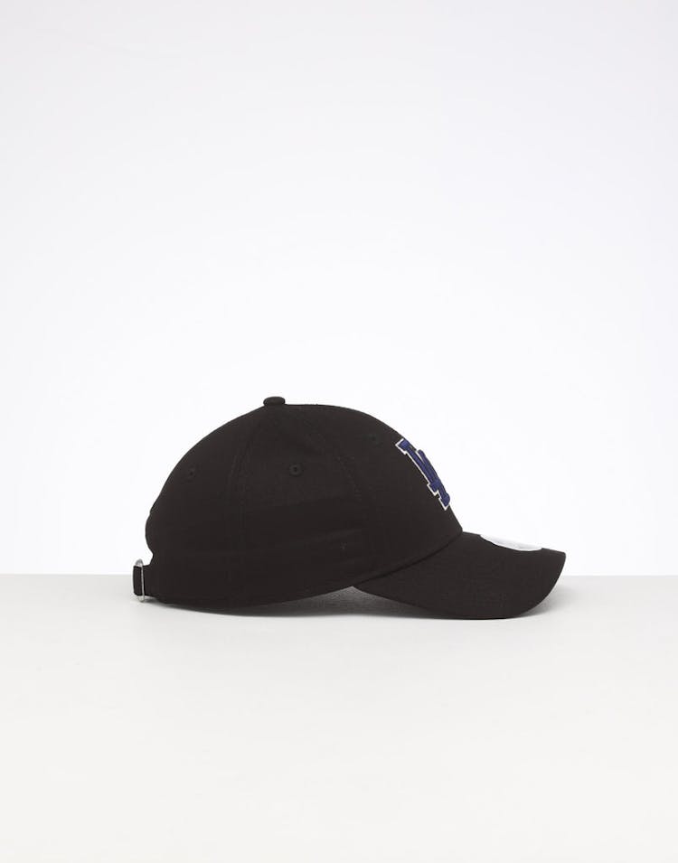 New Era Women's Los Angeles Dodgers 9FORTY Cloth Strapback Black/Silver