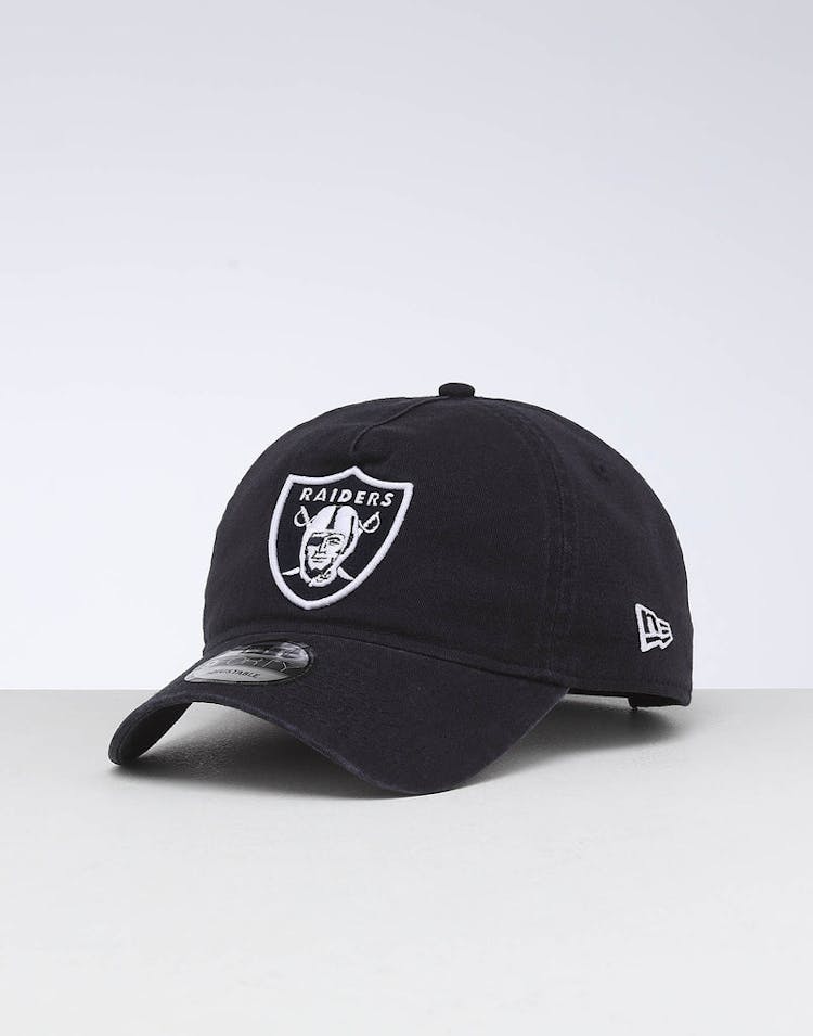 New Era Raiders 9FORTY A-Frame Unstructured Snapback Washed Navy/White