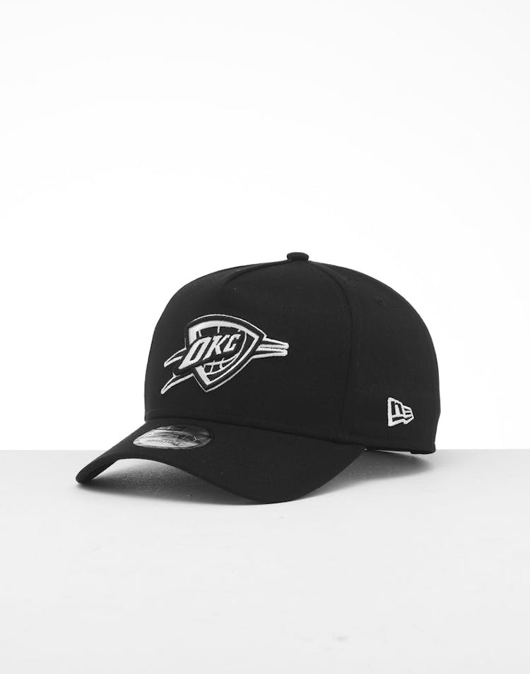 New Era Oklahoma City Thunder 9FORTY K-Frame Snapback Black/White