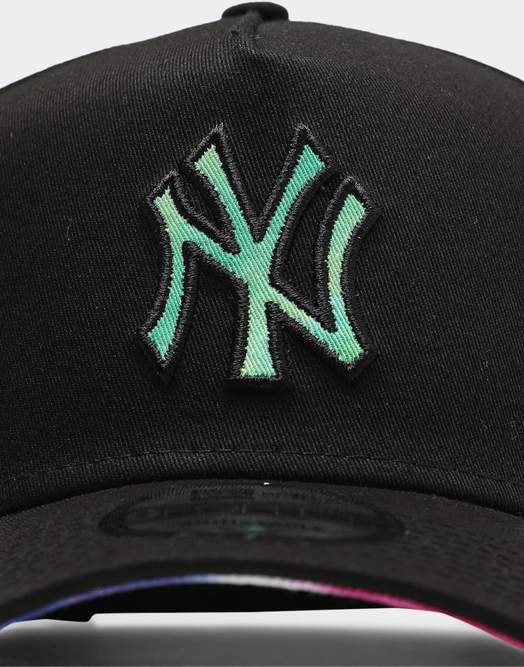 New Era New York Yankees 9FORTY A-Frame Snapback Black/Tie Dye
