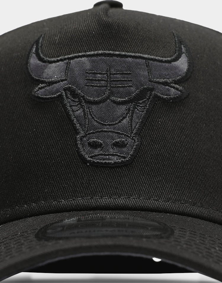 New Era Chicago Bulls 9FORTY A-Frame Snapback Black/Black/Tie Dye