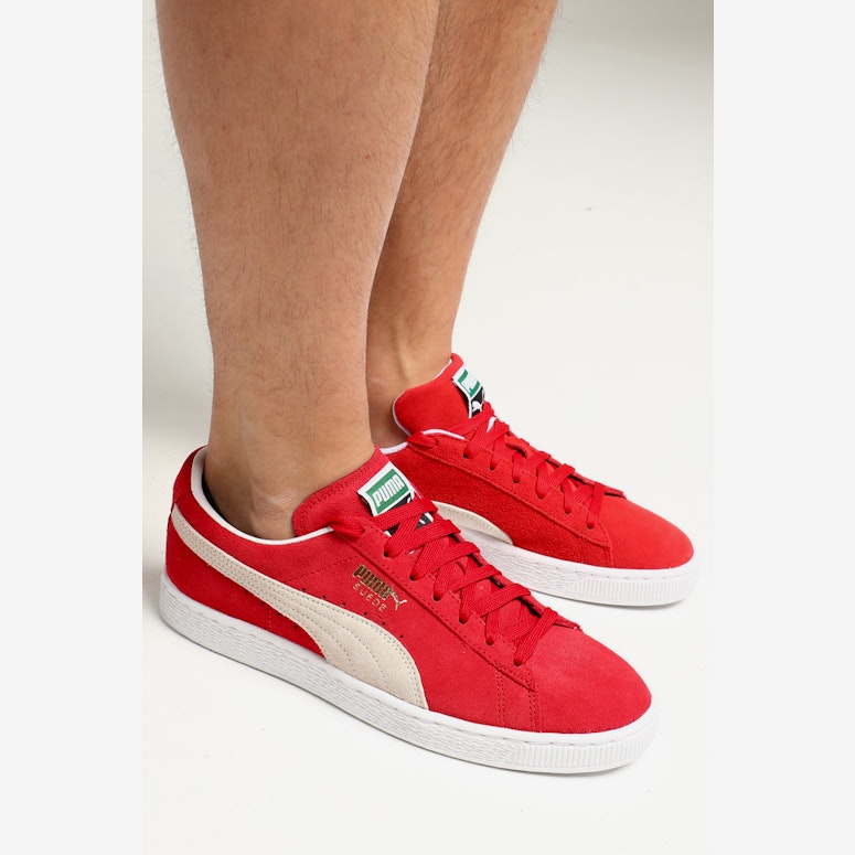 Puma Suede Classics+ High Risk Red/White