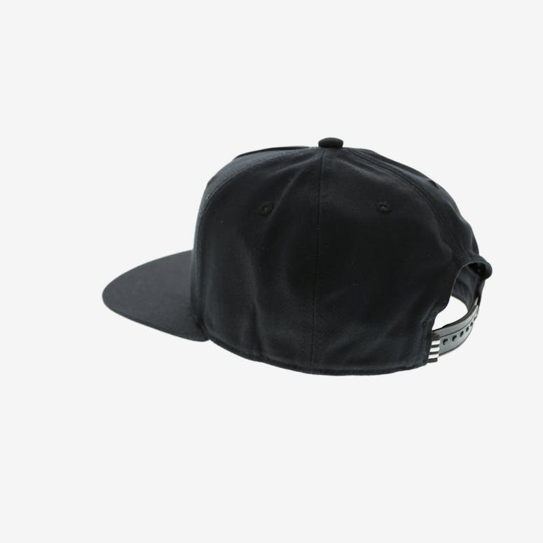 Adidas AC Trefoil Flat Peak Snapback Black/white