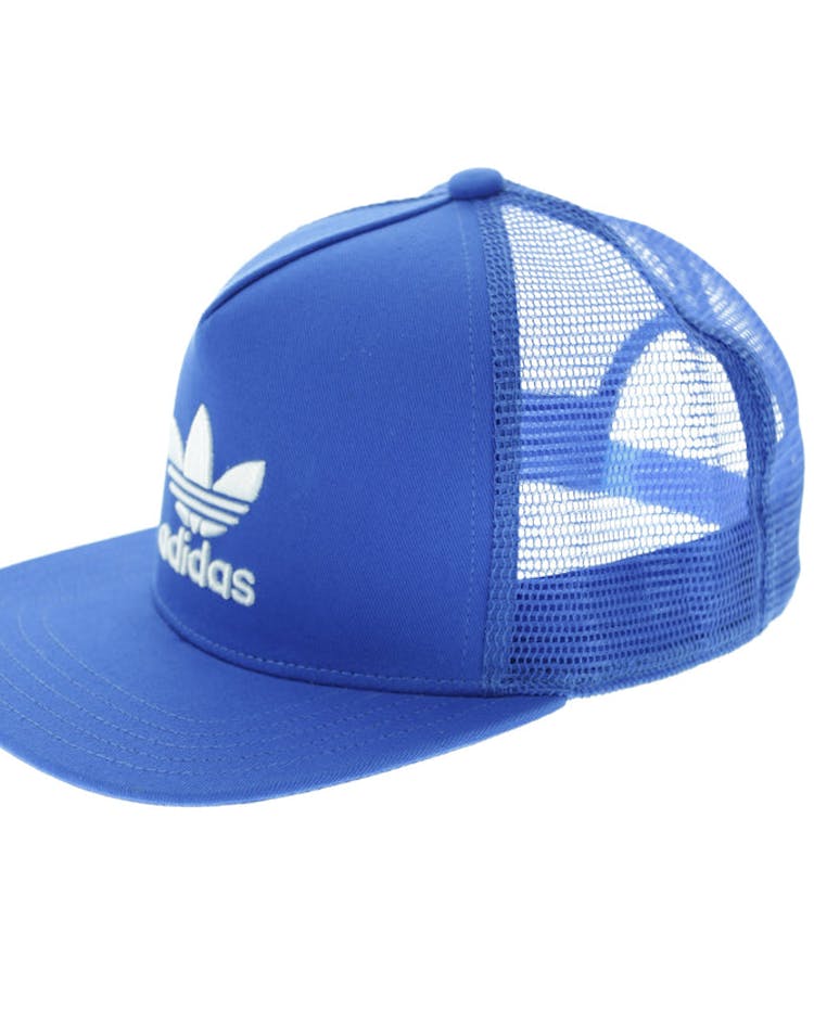 Adidas Trefoil Flat Peak Trucker Blue
