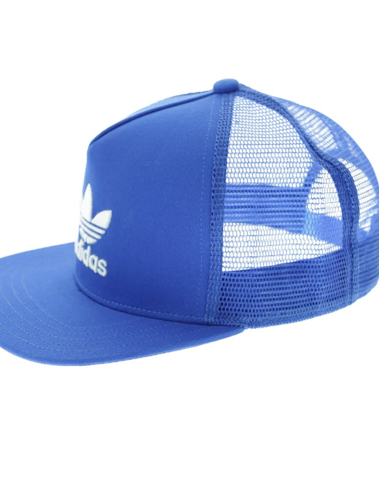 Adidas Trefoil Flat Peak Trucker Blue