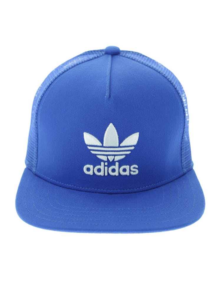 Adidas Trefoil Flat Peak Trucker Blue