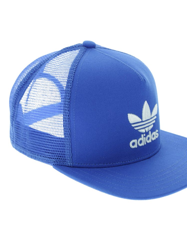 Adidas Trefoil Flat Peak Trucker Blue