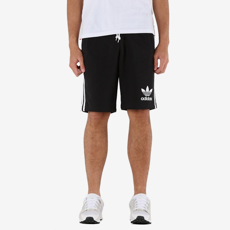 Adidas Originals 3-Stripes French Terry Shorts Black