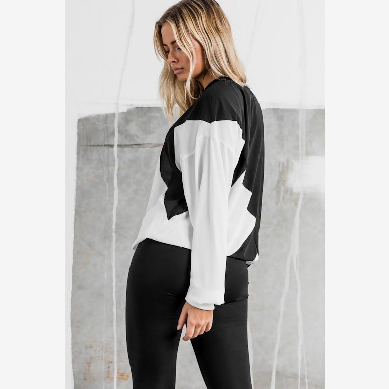 Adidas Originals EQT Blocked Sweatshirt Black/White