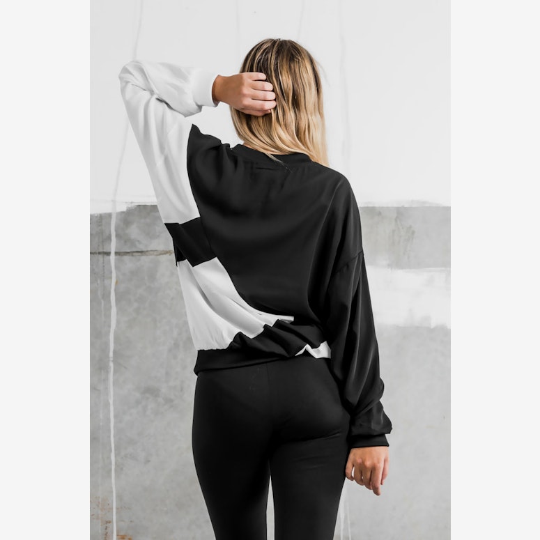 Adidas Originals EQT Blocked Sweatshirt Black/White