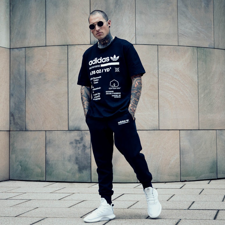 Adidas Kaval GRP Tee Black/White