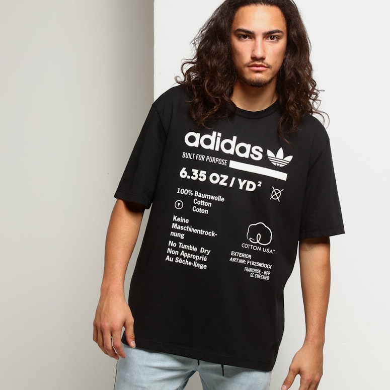 Adidas Kaval GRP Tee Black/White