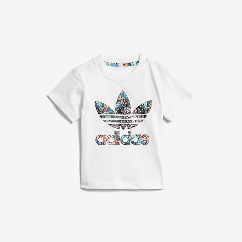 Adidas Infant Zoo Tee White/Multi-Coloured