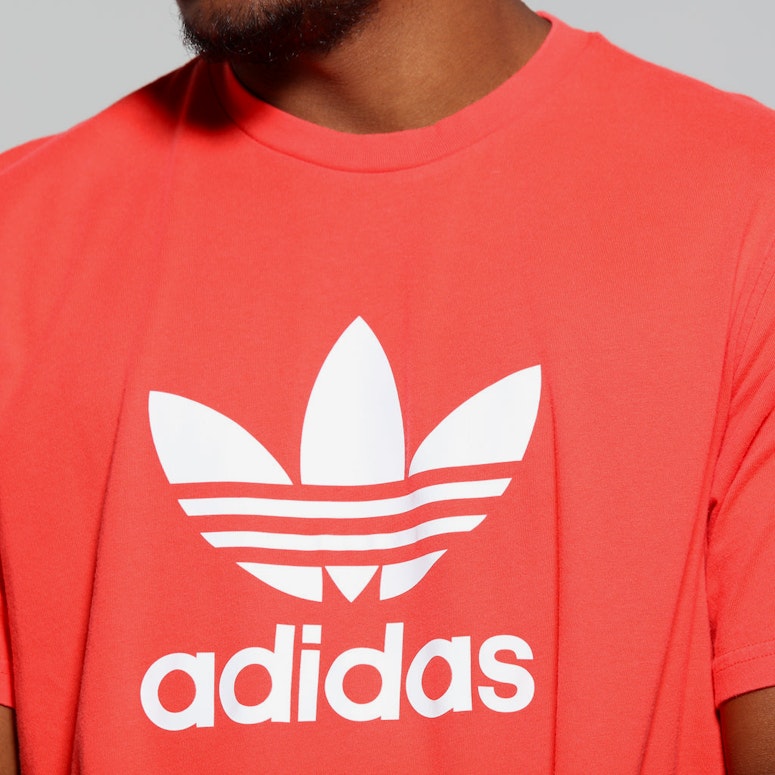 Adidas Originals Trefoil Tee Bright Red