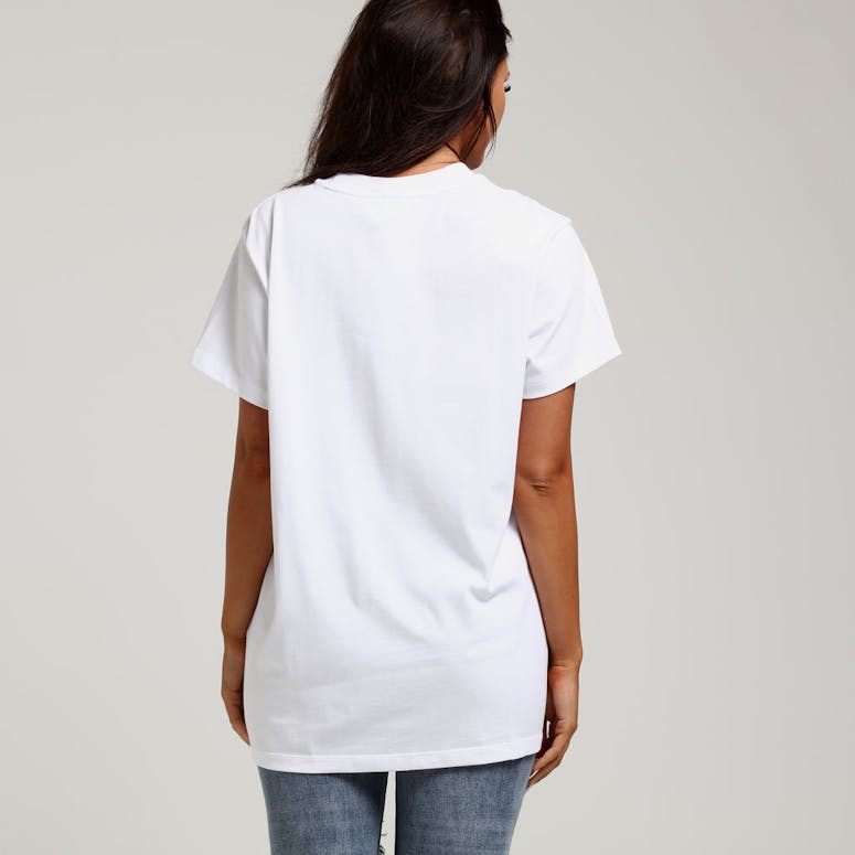 Adidas Women's Big Trefoil Tee White/Peach