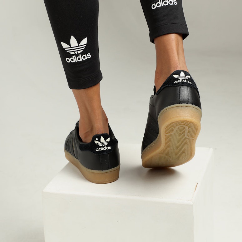Adidas Women's Superstar Black/Gum