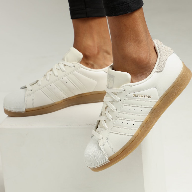 Adidas Women's Superstar White/White/Gum