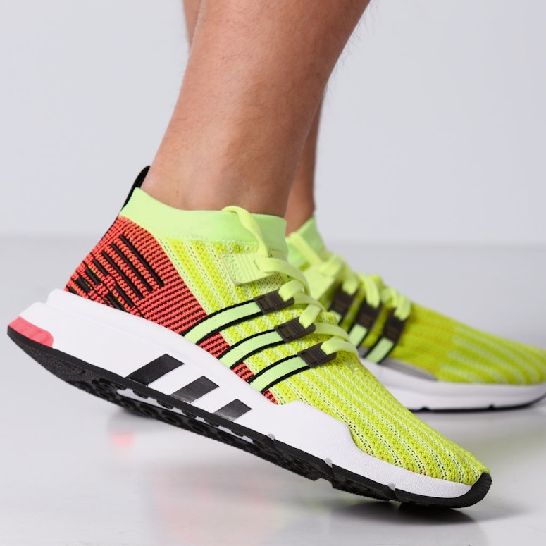 Adidas EQT Support Mid ADV Primeknit Yellow/White/Red