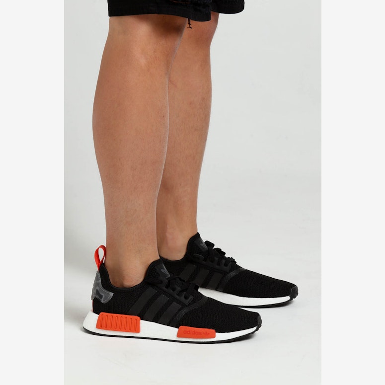 Adidas NMD_R1 Black/Black/Amber