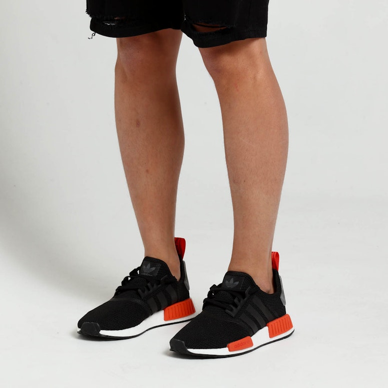 Adidas NMD_R1 Black/Black/Amber