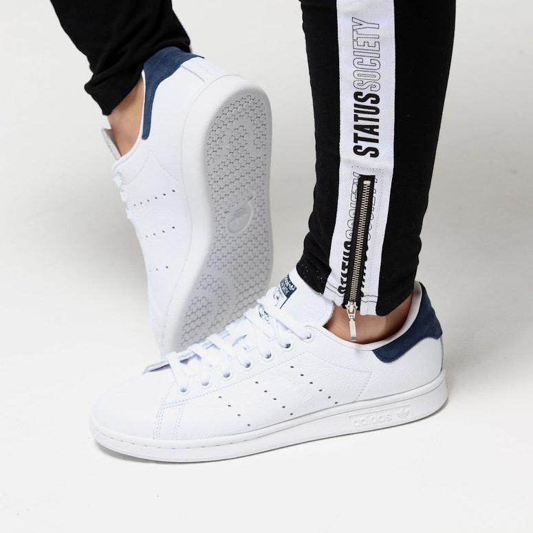 Adidas Women's Stan Smith White/Navy