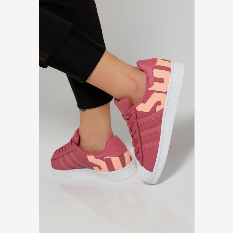 Adidas Originals Women's Superstar Mauve Taupe/White