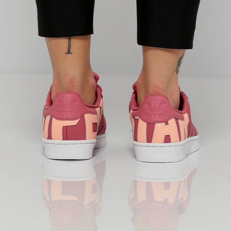 Adidas Originals Women's Superstar Mauve Taupe/White