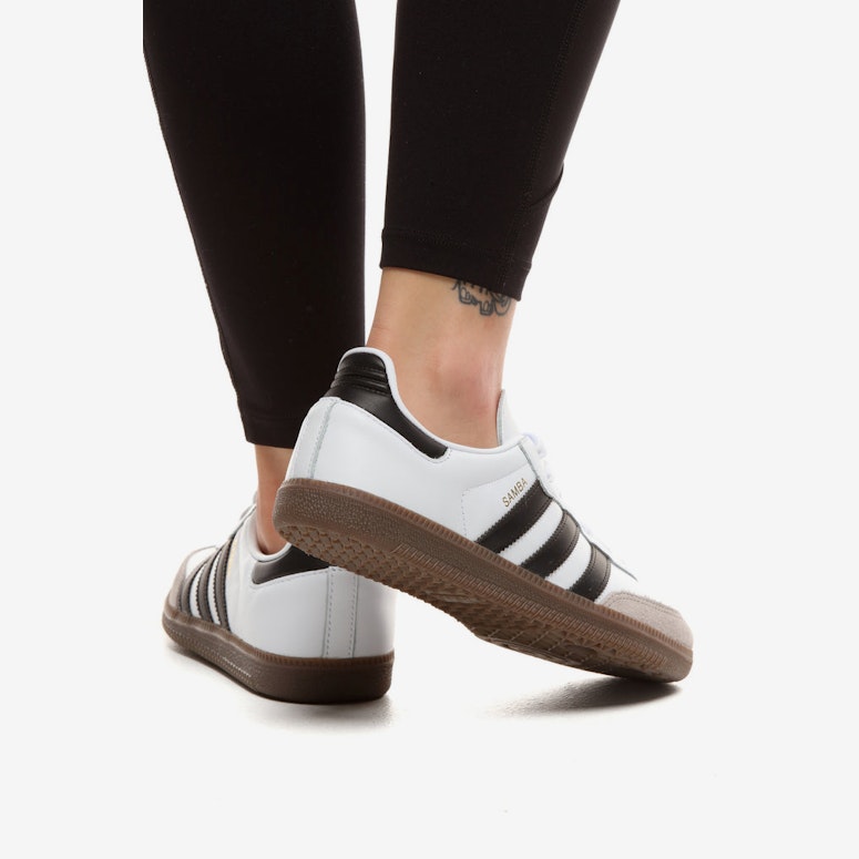 Adidas Women's Samba OG White/Black/Brown