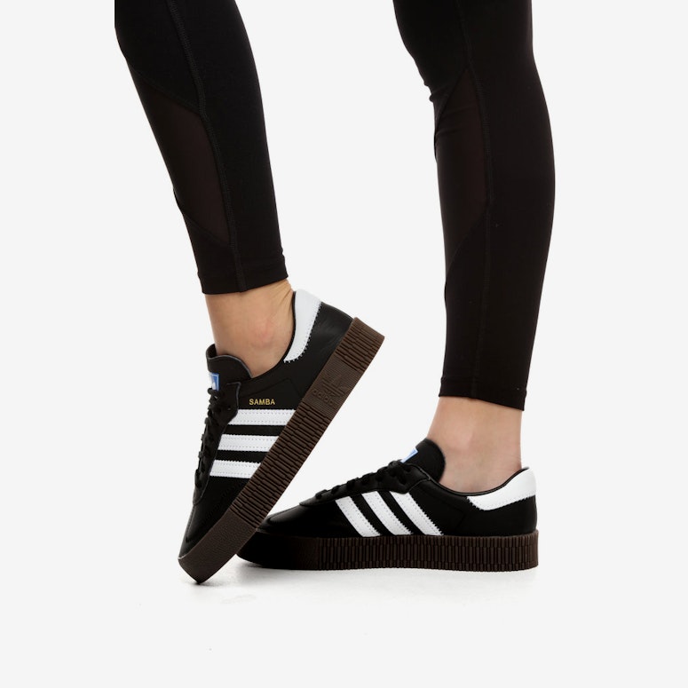 Adidas Women's Sambarose Black/White/Gum