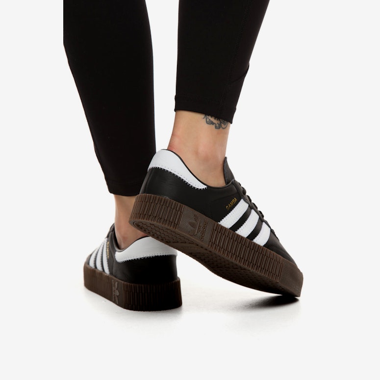 Adidas Women's Sambarose Black/White/Gum