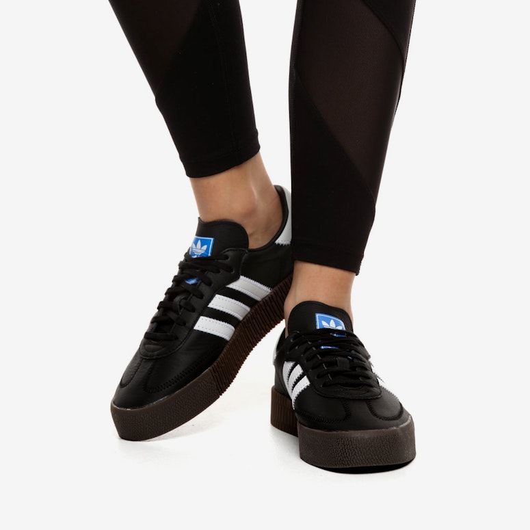 Adidas Women's Sambarose Black/White/Gum