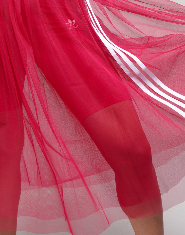 ADIDAS TULLE SKIRT DARK PINK