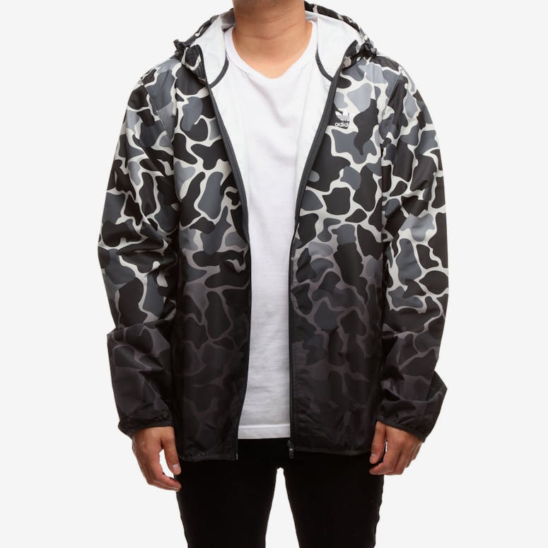 Adidas Camouflage Dip-Dyed Windbreaker Multi-Coloured