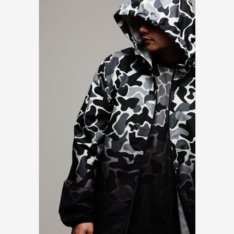 Adidas Camouflage Dip-Dyed Windbreaker Multi-Coloured