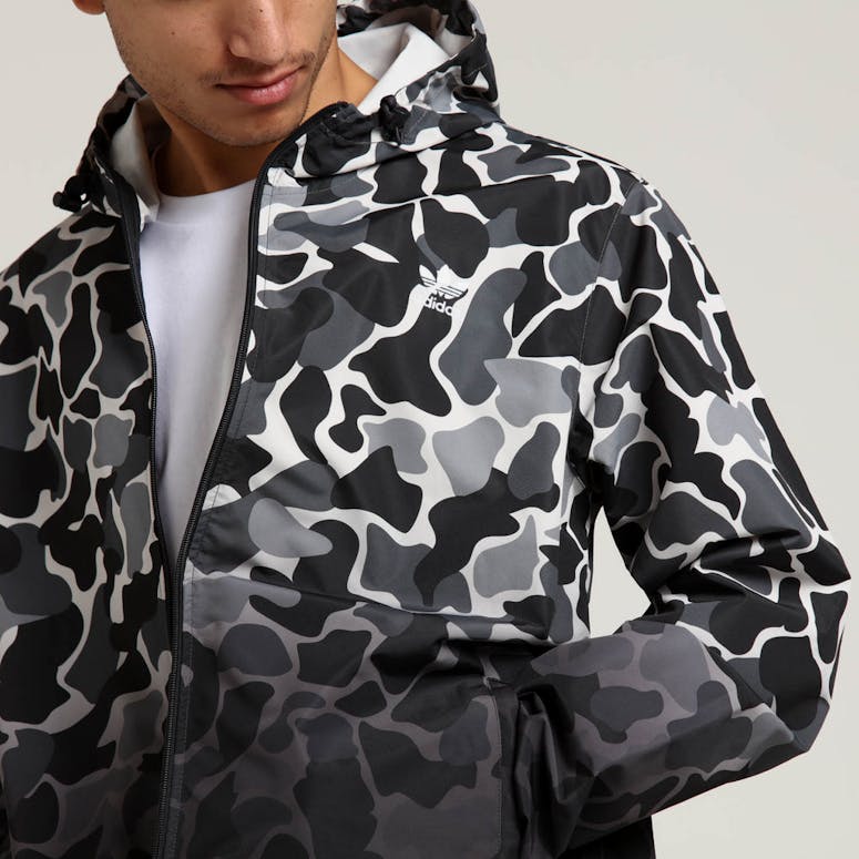 Adidas Camouflage Dip-Dyed Windbreaker Multi-Coloured