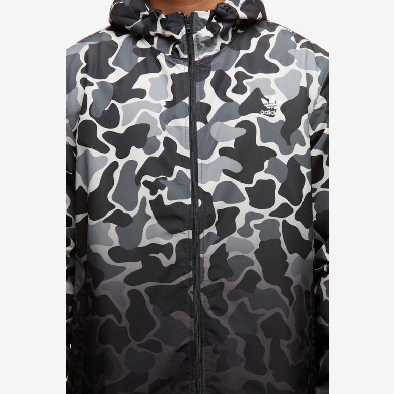 Adidas Camouflage Dip-Dyed Windbreaker Multi-Coloured