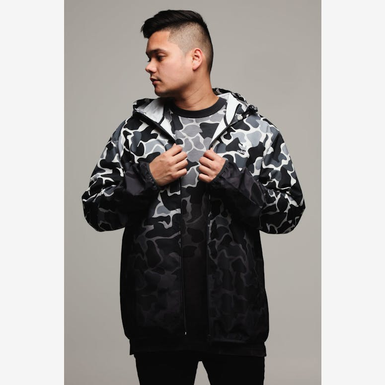 Adidas Camouflage Dip-Dyed Windbreaker Multi-Coloured